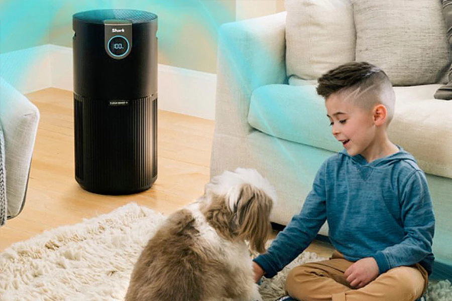 Compilation of people enjoying the benefits of air purifiers